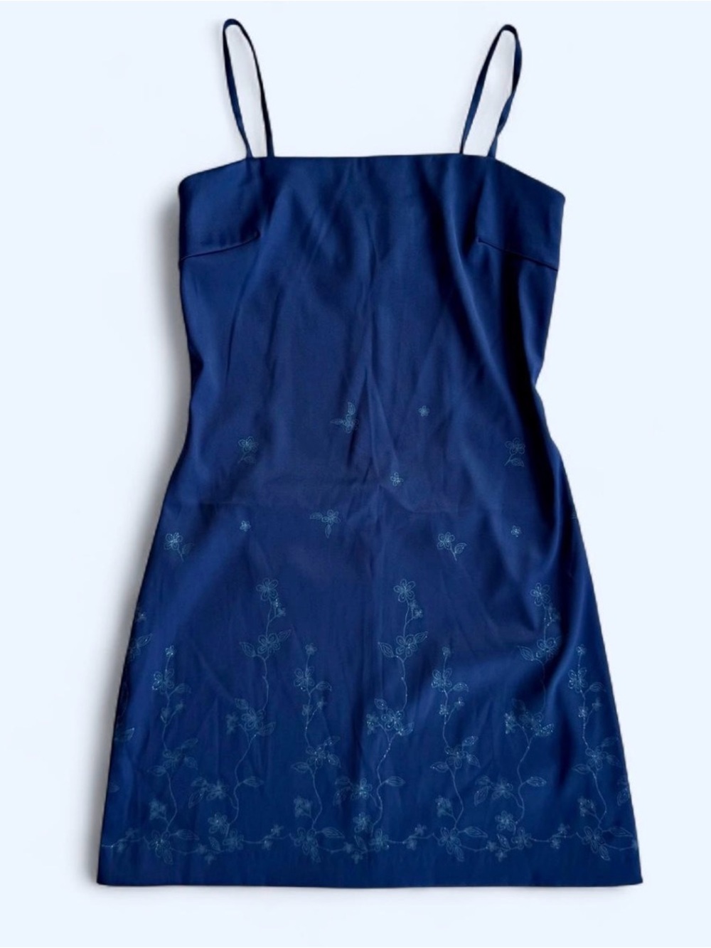 I.N. San Francisco Navy Floral Slip Dress
